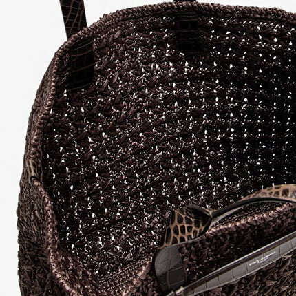 Dolce&Gabbana Raffia Crochet Shopper