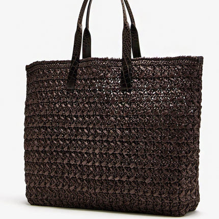 Dolce&Gabbana Raffia Crochet Shopper