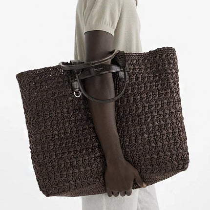 Dolce&Gabbana Raffia Crochet Shopper