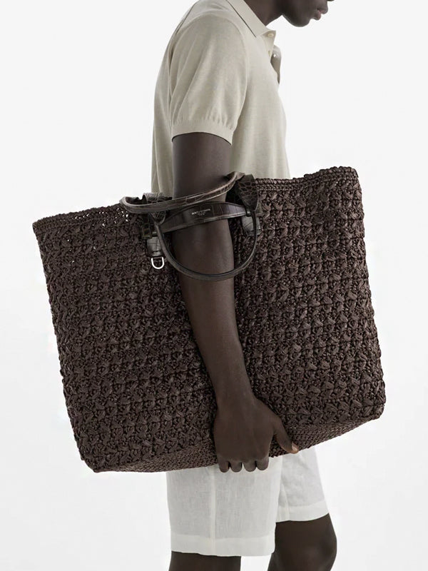 Dolce&Gabbana Raffia Crochet Shopper