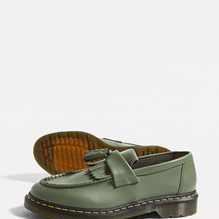 Dr. Martens Adrian Tassel Loafer Khaki Green