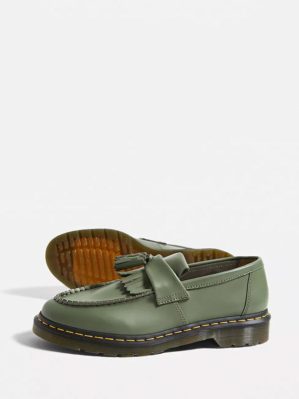Dr. Martens Adrian Tassel Loafer Khaki Green