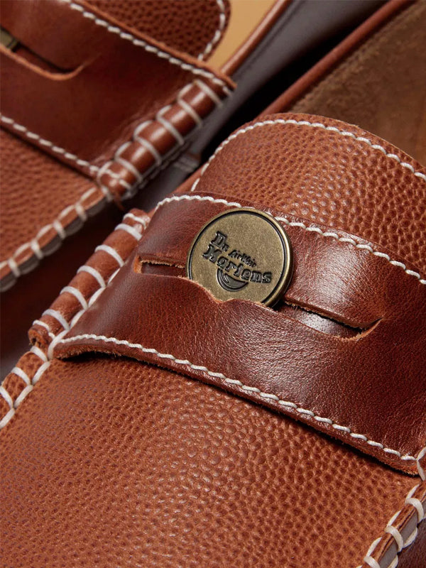 Dr. Martens Penton Leather Loafer Amber Tan