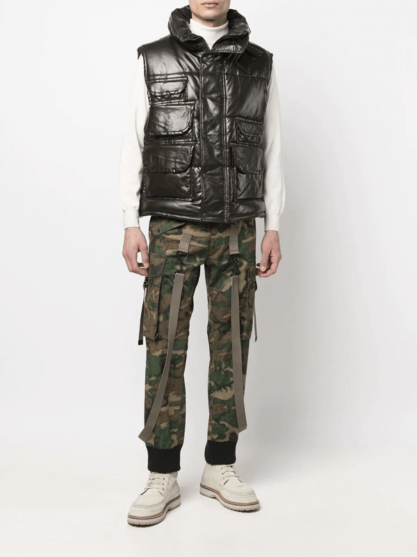 Dsquared2 Colete de Couro