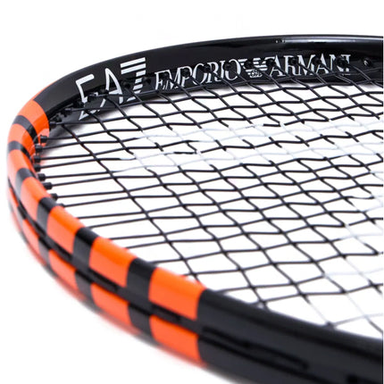 Emporio Armani logo-print tennis racket