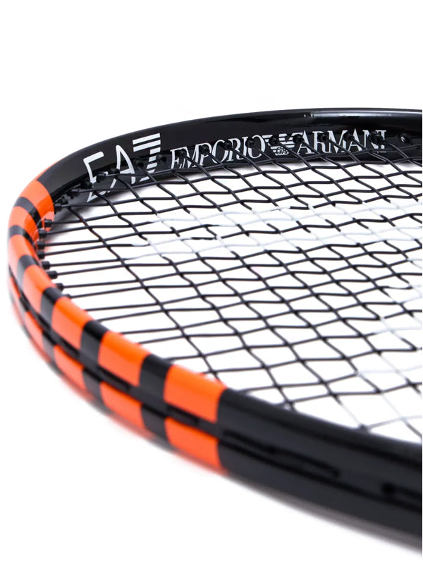 Emporio Armani logo-print tennis racket