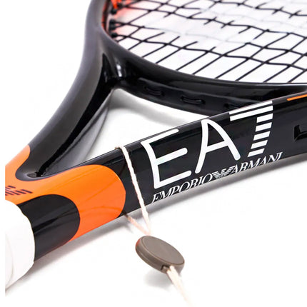 Emporio Armani logo-print tennis racket