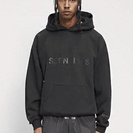 Fear of God Essentials Pullover Hoodie Applique Logo Dark Slate/Stretch Limo/Black