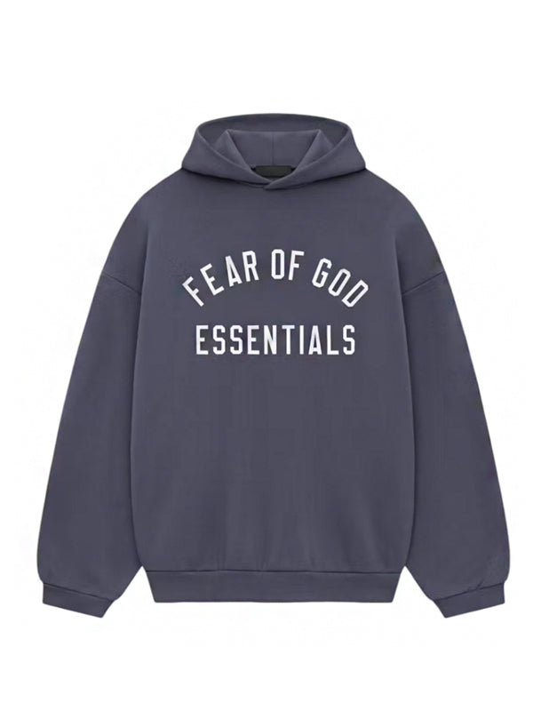 Fear of God Essentials Fleece Hoodie Marine