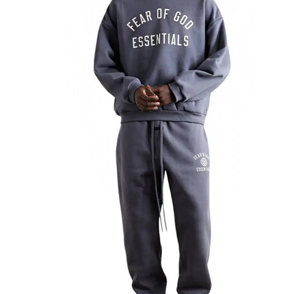 Fear of God Essentials Fleece Hoodie Marine