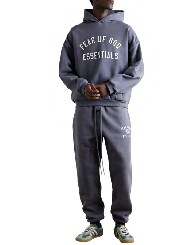 Fear of God Essentials Fleece Hoodie Marine