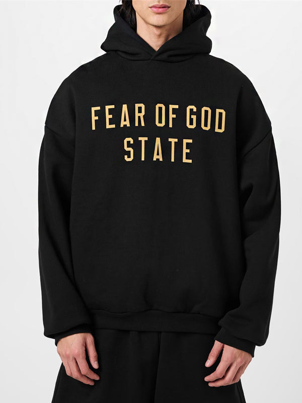 Fear of God Essentials Fleece Hoodie Black