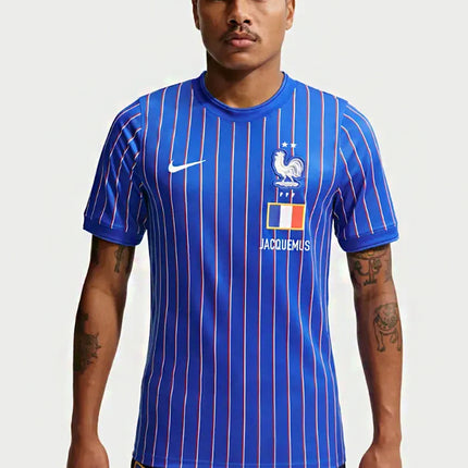 France x Jacquemus x Nike Camiseta Dri-FIT Blue