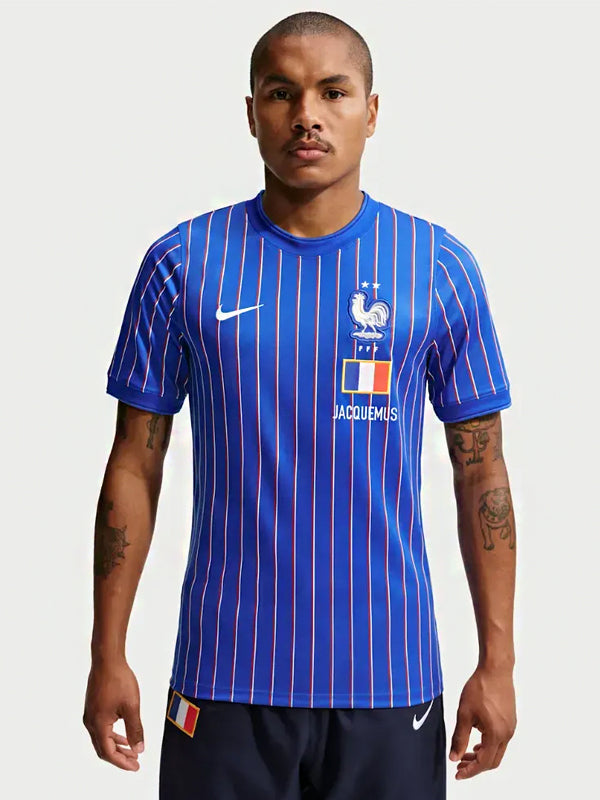 France x Jacquemus x Nike Camiseta Dri-FIT Blue