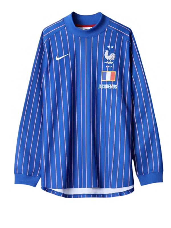 France x Jacquemus x Nike Camiseta Long Sleeve Goleiro Blue