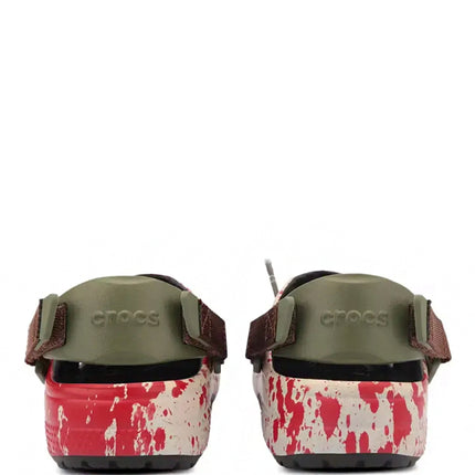 Friday The 13th x Crocs Classic Clog Horror Beige Red