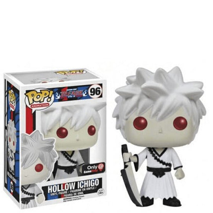 Funko Pop! Animation Bleach Ichigo Kurosaki (Hollow) (Black and White) Gamestop Exclusive Figure #96