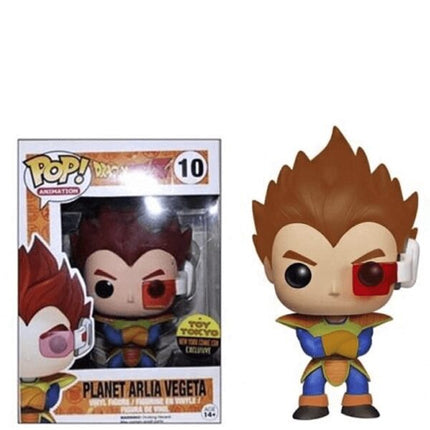 Funko Pop! Animation Dragonball Z Planet Arlia Vegeta Toy Tokyo NYCC Figure #10