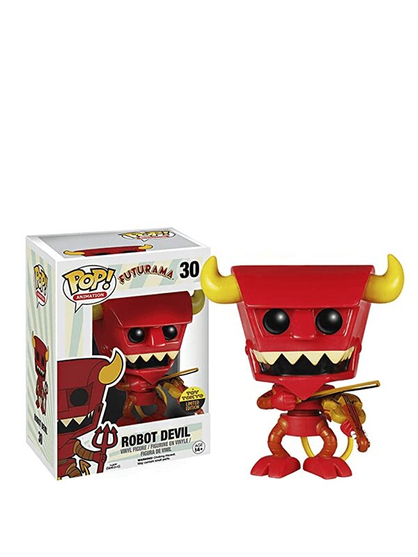 Funko Pop! Animation Futurama Robot Devil (w Violin) Toy Tokyo Exclusive Figure #35