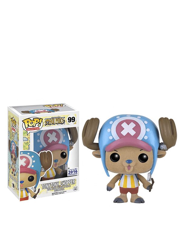 Funko Pop! Animation One Piece Tony Tony Chopper (Flocked) Funimation Exclusive Figure #99