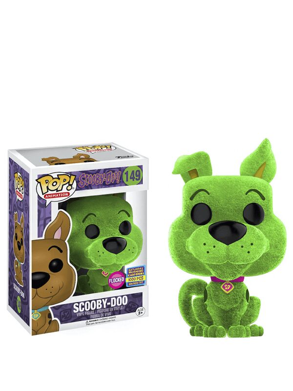 Funko Pop! Animation Scooby Doo (Flocked) SDCC Figure #149