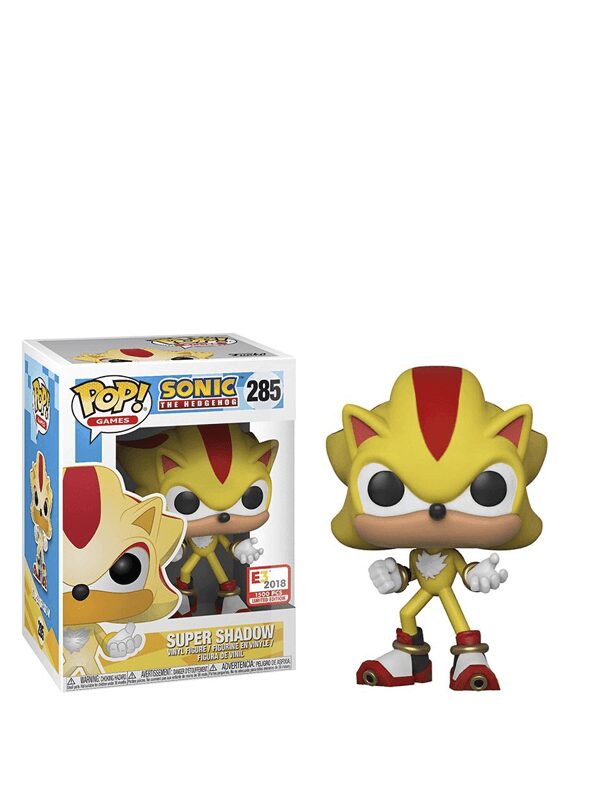 Funko Pop! Games Sonic The Hedgehog Shadow the Hedgehog (Super) E3 Exclusive Figure #285