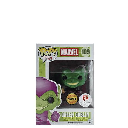 Funko Pop! Marvel Green Goblin (Metallic) (Chase) Walgreens Exclusive Bobble-Head Figure #109
