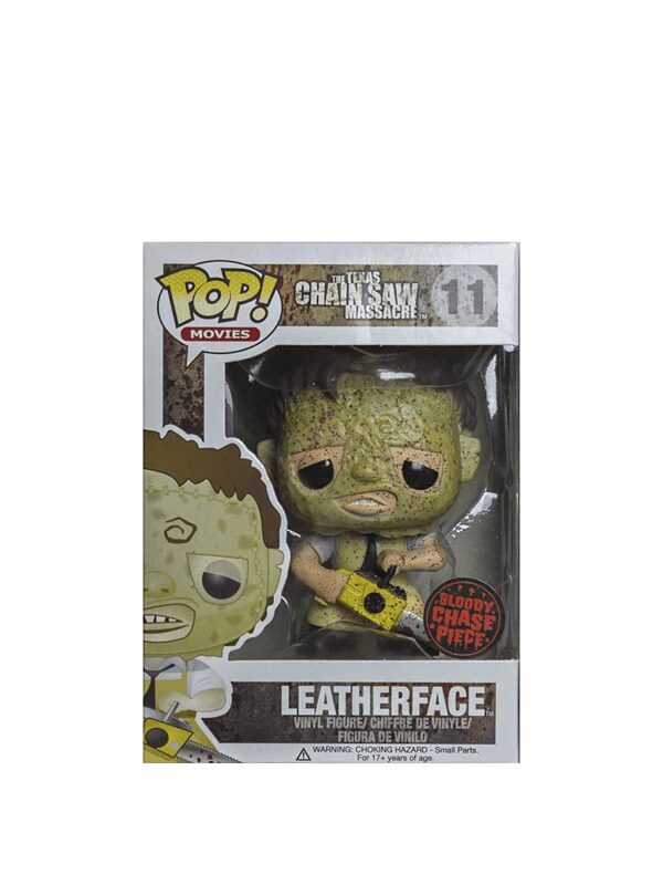 Funko Pop! Movies The Texas Chainsaw Massacre Leatherface (Bloody) (Chase) Figure #11