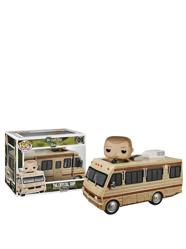 Funko Pop! Rides Breaking Bad The Crystal Ship with Jesse Pinkman Figure #09