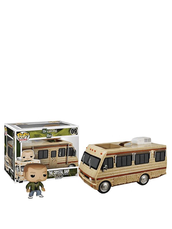 Funko Pop! Rides Breaking Bad The Crystal Ship with Jesse Pinkman Figure #09