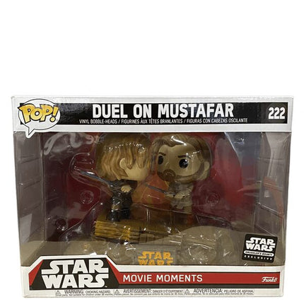 Funko Pop! Star Wars Duel On Mustafar Smugglers Bounty Exclusive Movie Moments Figure #222