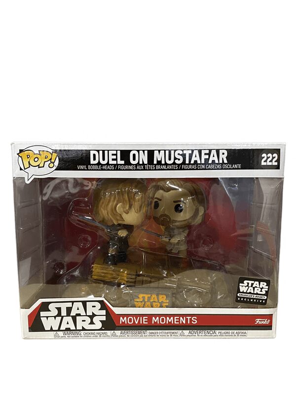 Funko Pop! Star Wars Duel On Mustafar Smugglers Bounty Exclusive Movie Moments Figure #222