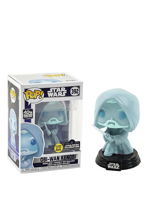 Funko Pop! Star Wars Obi-Wan Kenobi GITD 2020 Star Wars Celebration Exclusive Figure #392