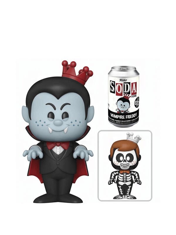 Funko Soda Vampire Freddy Funko Shop Exclusive Open Can Chase Figure