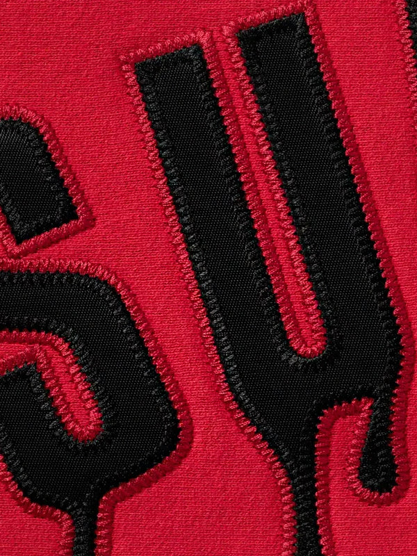 Ghostface x Supreme Moletom Arc Hooded Sweatshirt Red