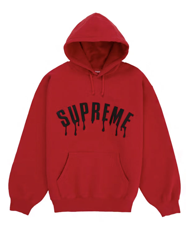Ghostface x Supreme Moletom Arc Hooded Sweatshirt Red