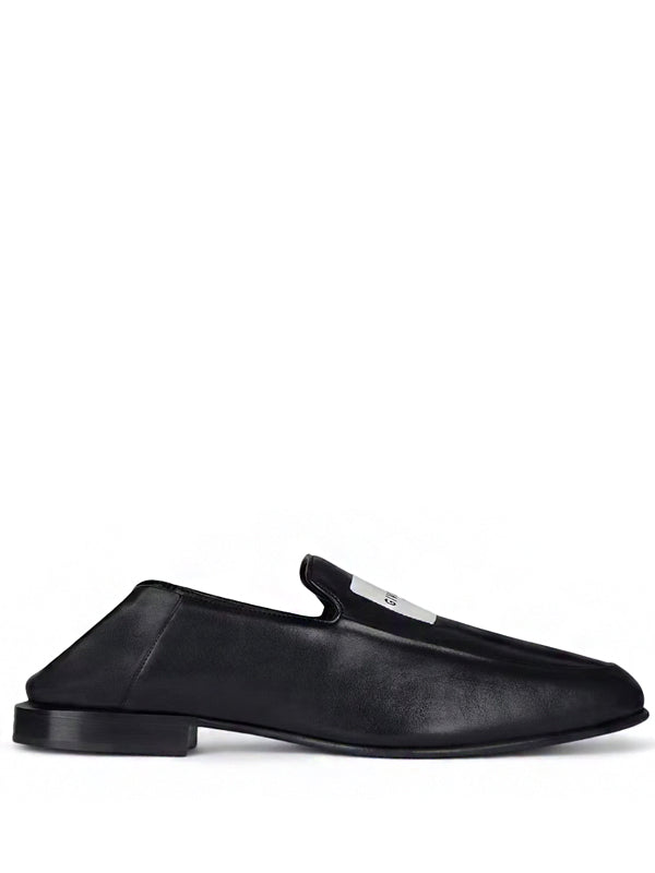 Givenchy Label Loafer Shiny Black