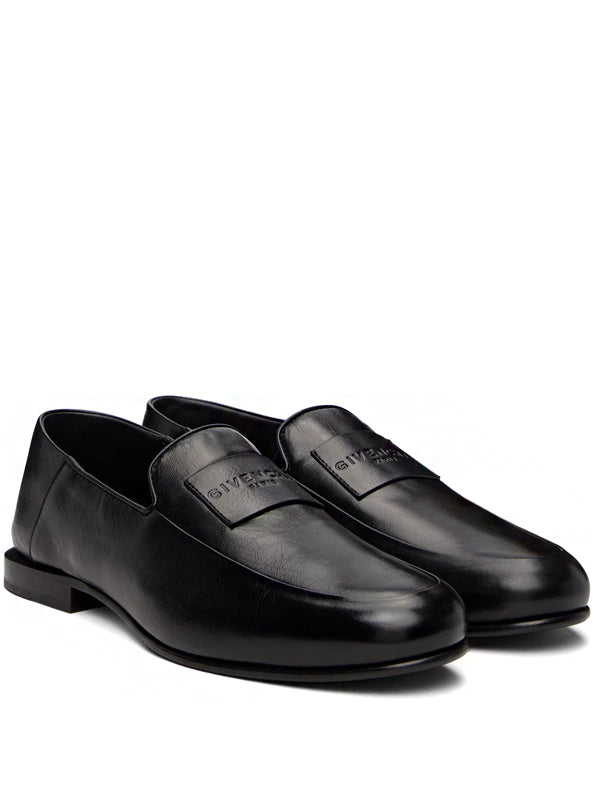 Givenchy Label Loafer Black