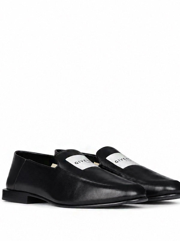 Givenchy Label Loafer Shiny Black