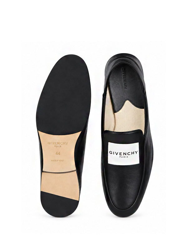 Givenchy Label Loafer Shiny Black