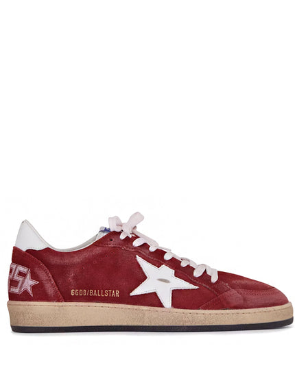 Golden Goose Ball Star Dark Red