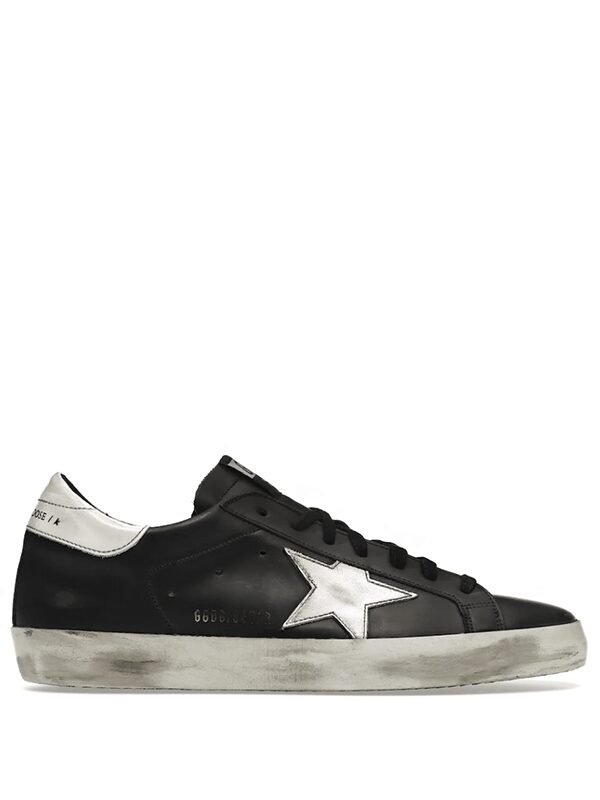 Golden Goose SuperStar Black White Leather