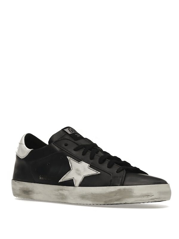 Golden Goose SuperStar Black White Leather