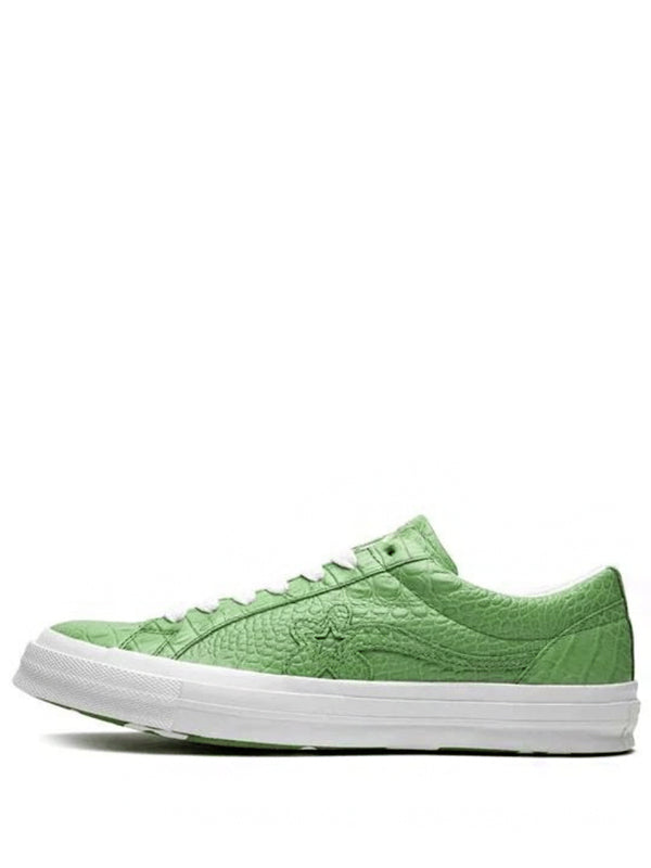 Golf Le Fleur x Converse One Star Low Gator Collection Forest Green Sample