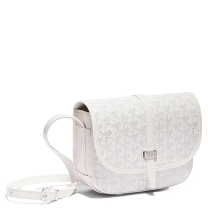 Bolsa Goyard Belvedère Leather White