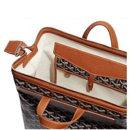 Goyard Cisalpin Backpack Black/Tan
