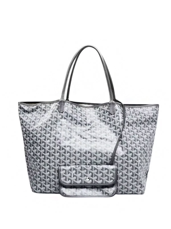 Goyard GM Grey Goyard Saint Louis Tote