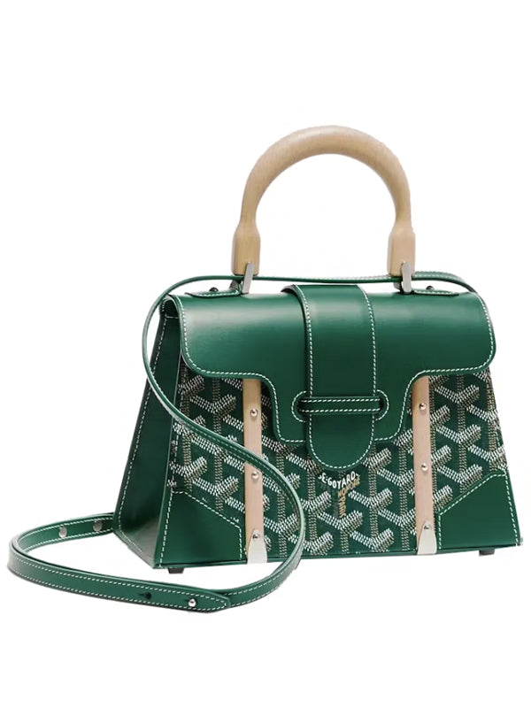 Goyard Saigon Structure Mini Bag Green