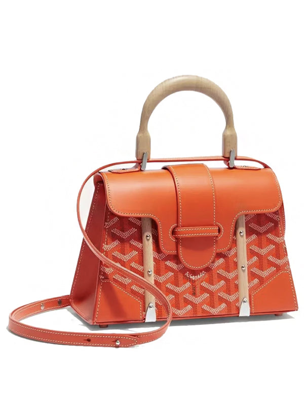 Goyard Saigon Structure Mini Bag Orange