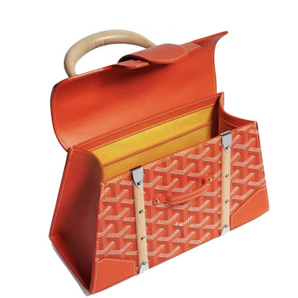 Goyard Saigon Structure Mini Bag Orange